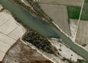 Google Maps - Orilla derecha del Ebro