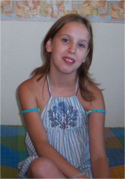 Alexia en Zaragoza en 2006