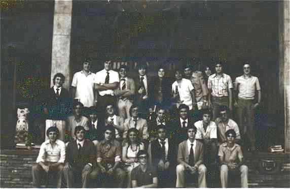 Foto de los compañeros en 1979