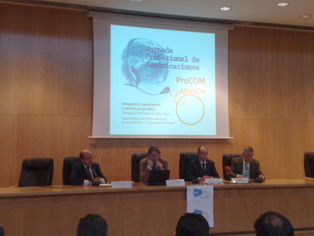 Jornada Profesional de Comunicaciones ProCOM ARAGÓN 2008